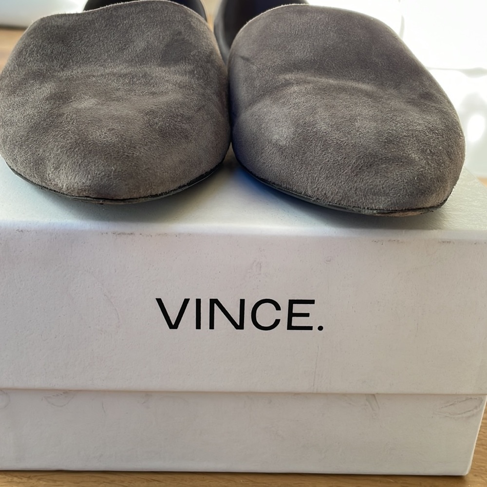 Vince Nina-B Two Piece d’Orsay Skimmer Flat in Ceramic - Picture 8 of 8